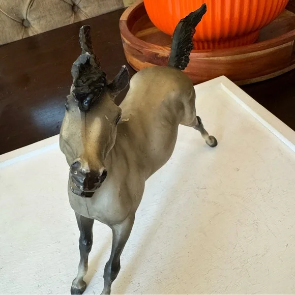 Vintage 1980s Breyer Smoky the Cow Plastic Horse - Picture 7 of 10